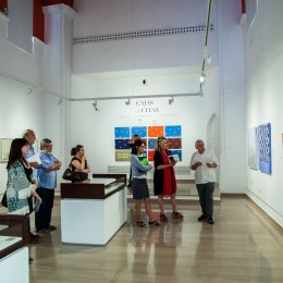 Exposición de piezas artísticas 'Caja de Citas', en Museo Unicaja Joaquín Peinado