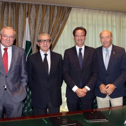 Unicaja renueva su apoyo a la Agrupación de Cofradías de Semana Santa de Málaga