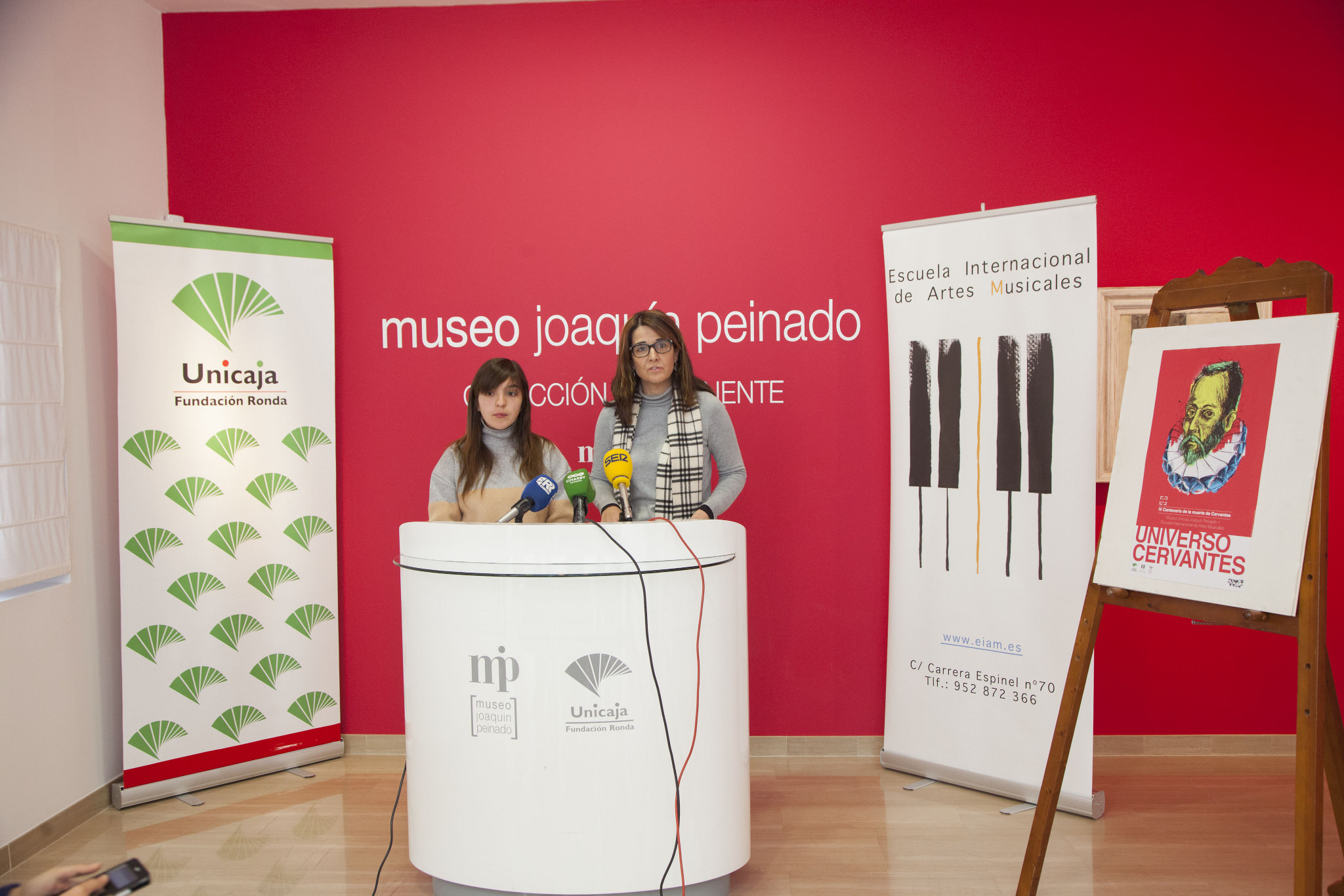 Programa dedicado a Miguel de Cervantes en Museo Unicaja Joaquín Peinado