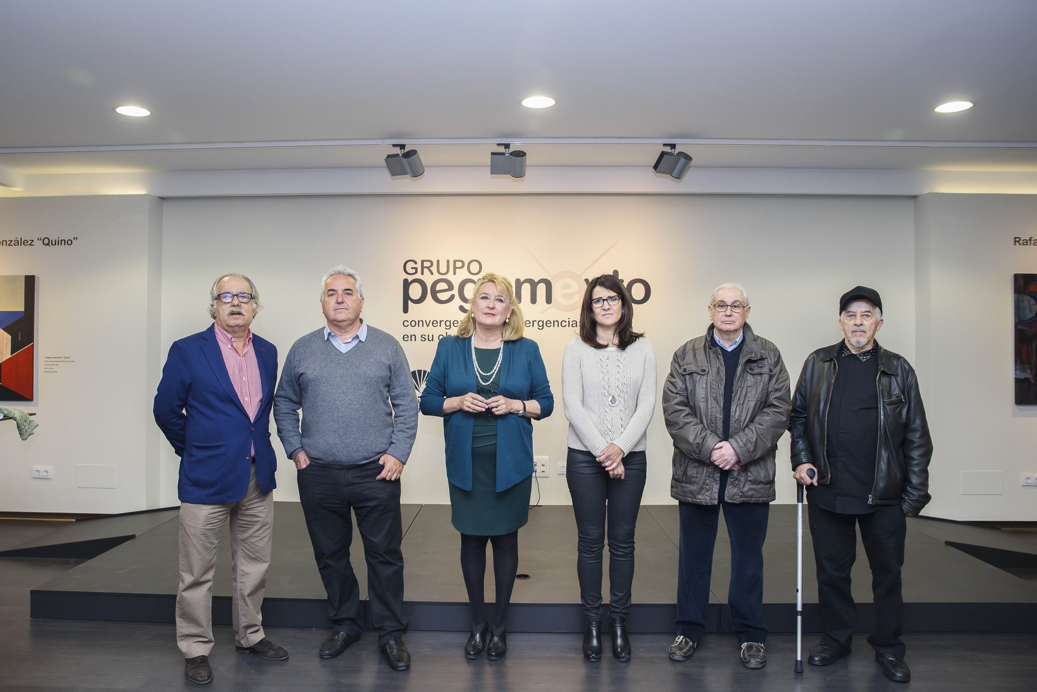 Inauguración exposición Grupo Pegamento - CUC Almería