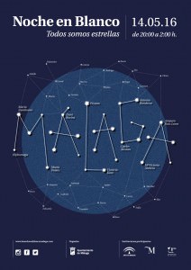 Cartel de la Noche en Blanco 2016