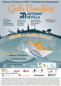 Cartel Gala Autismo Sevilla
