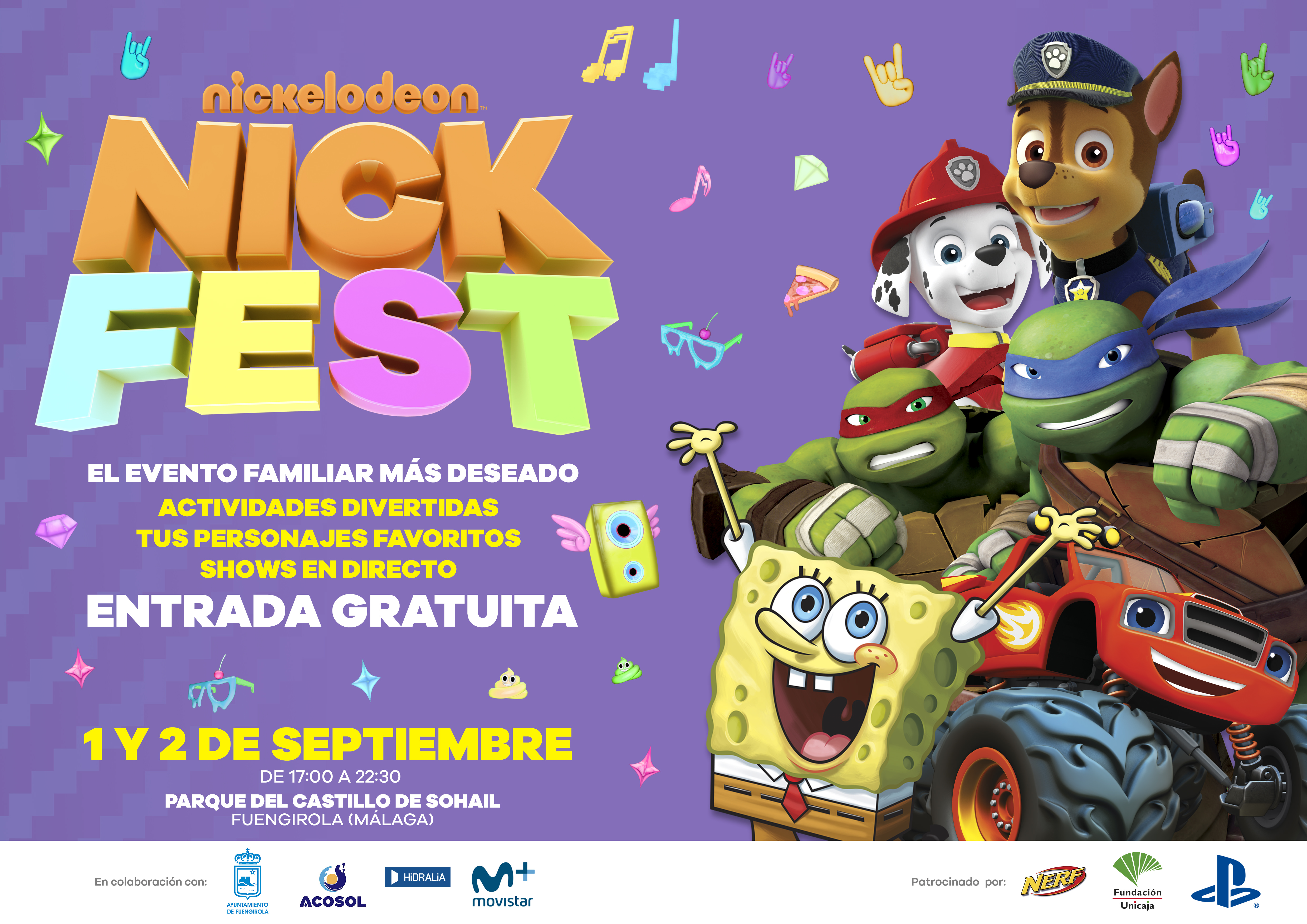 Nick Fest Fuengirola Fundación Unicaja