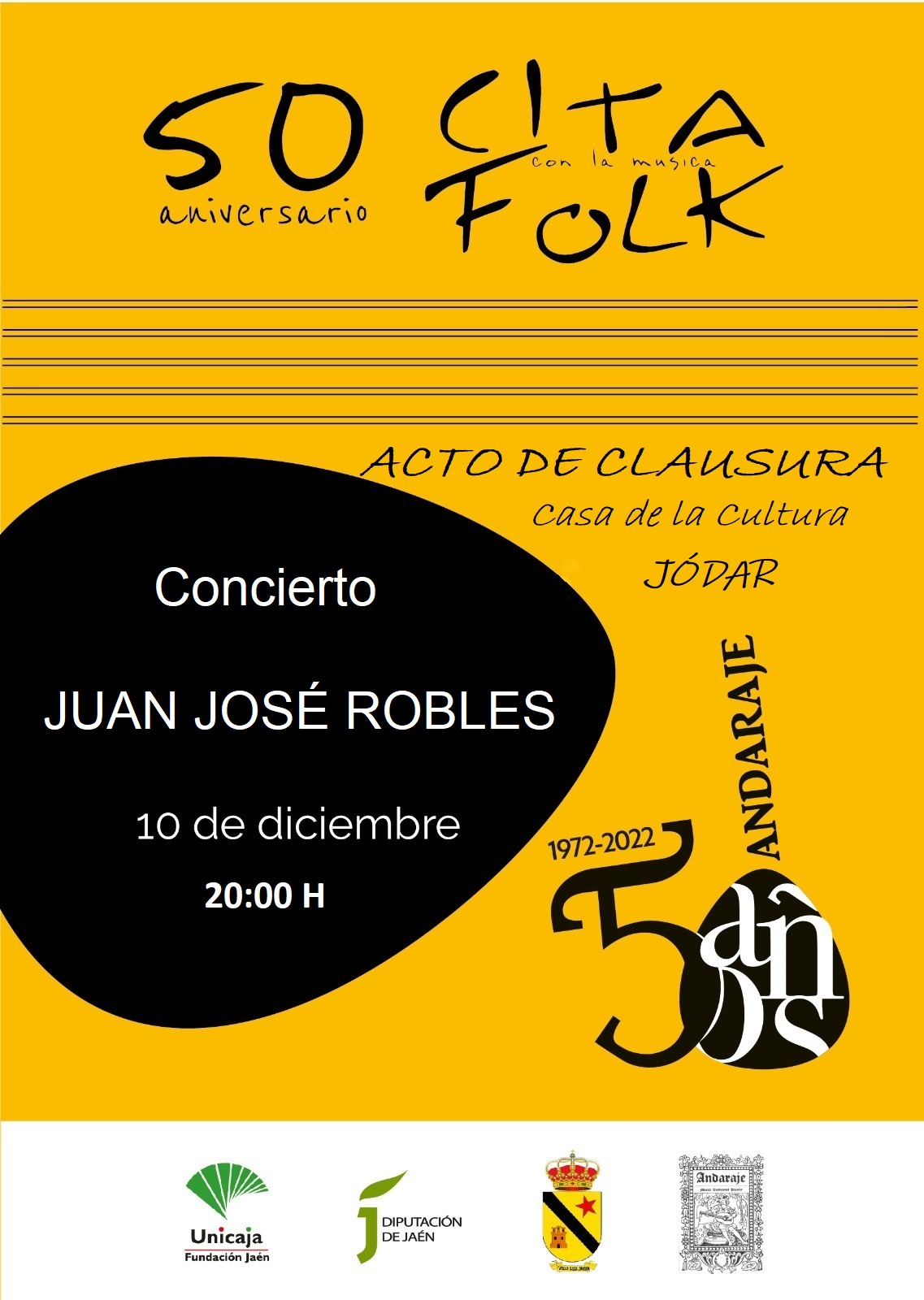 Concierto de Juan José Robles por el 50 aniversario de la Asociación