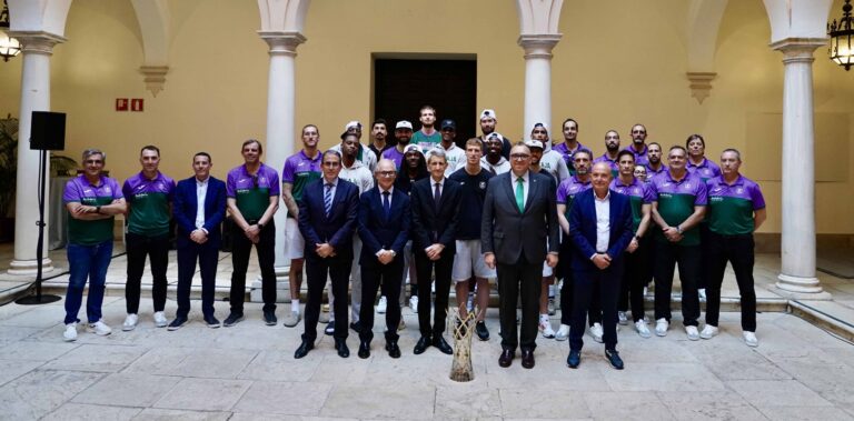 Recepción institucional Unicaja Baloncesto BCL