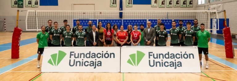 Fundación Unicaja renueva su patrocinio al Club de Voleibol Unicaja Costa de Almería