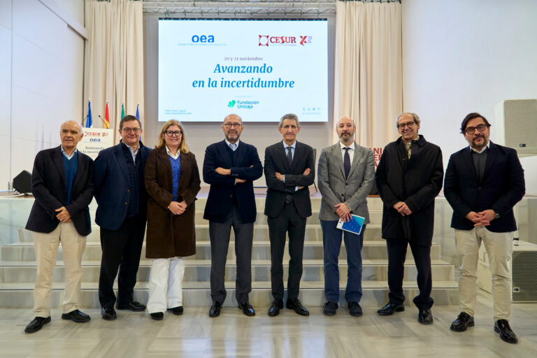 Fundación Unicaja patrocina el ‘Foro OEA CESUR: avanzando en la incertidumbre’