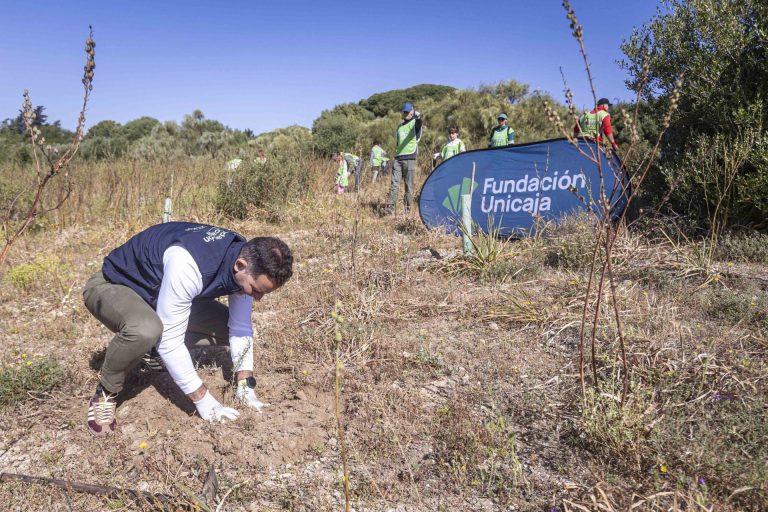 Plantacion arboles un niño un arbol - Unicaja 11 copia