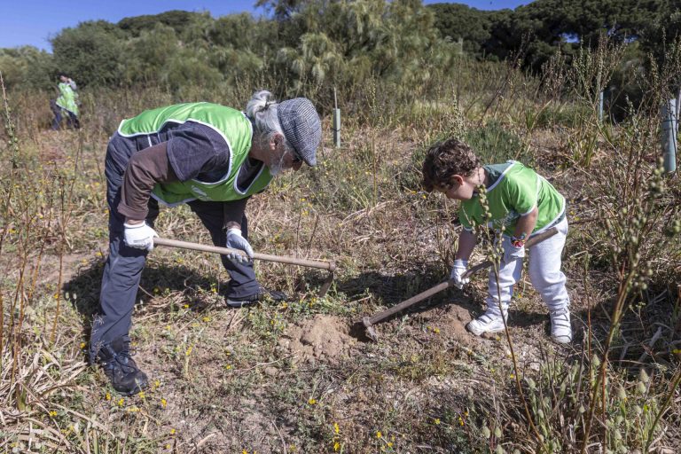 Plantacion arboles un niño un arbol - Unicaja 18 copia