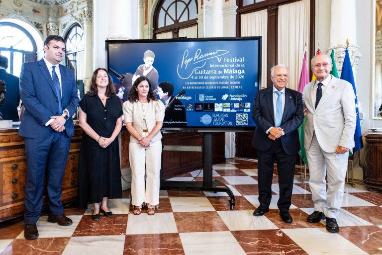 Fundación Unicaja patrocina la quinta edición del Festival Internacional de la Guitarra de Málaga Pepe Romero
